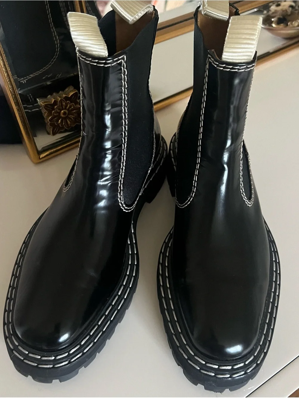 Proenza Schouler Lug Sole Chelsea Boots,